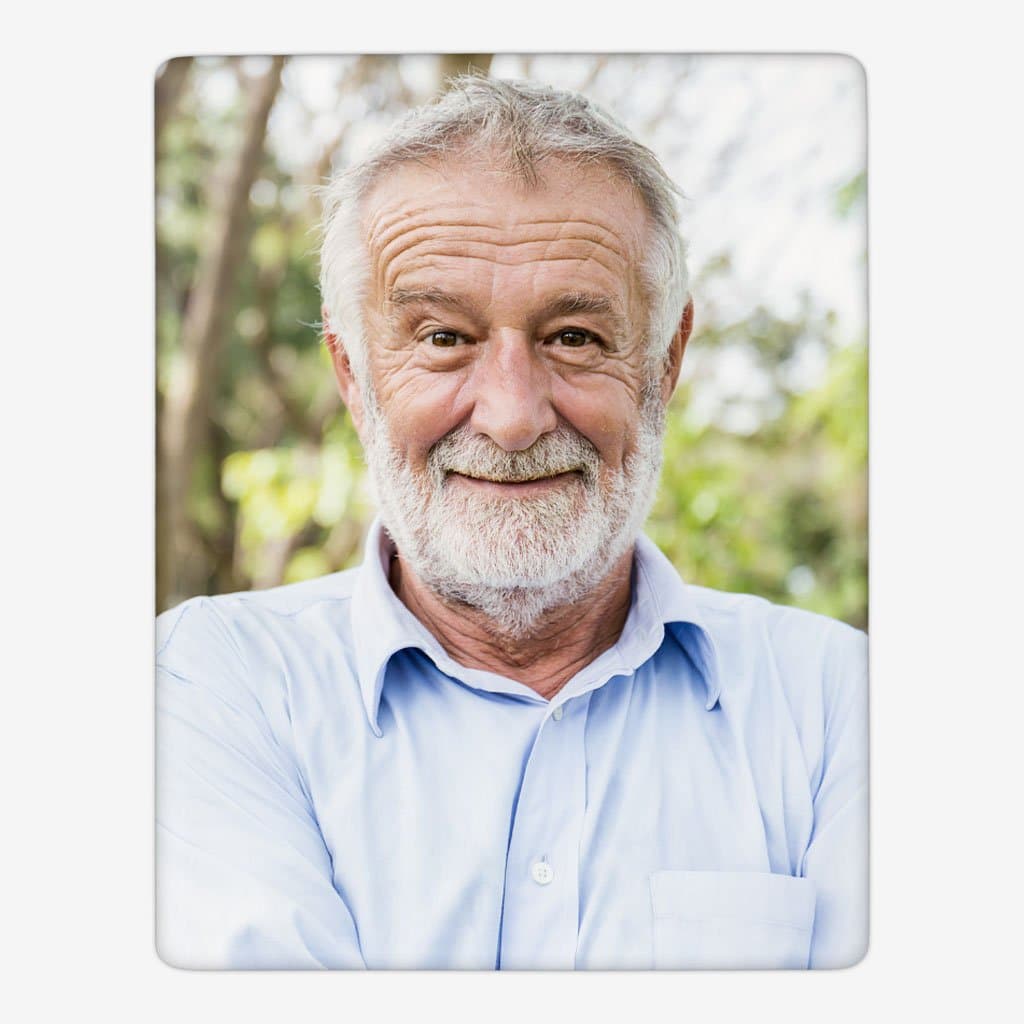 Fotoceramica per lapidi personalizzata - Rettangolo